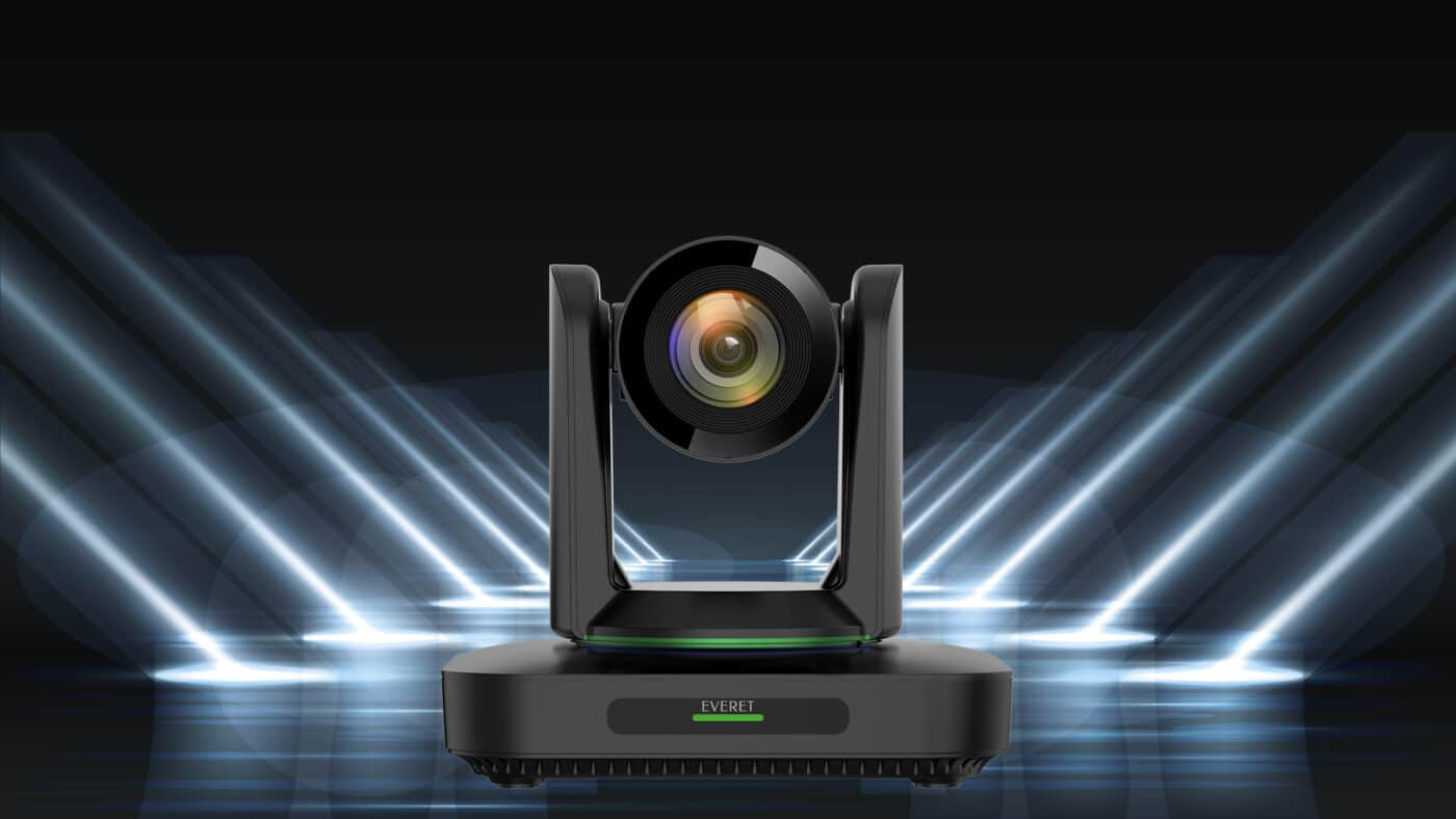 Everet black PTZ camera